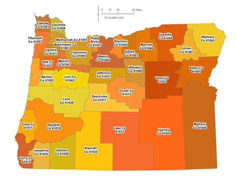Future of MAP and its Potential Impact on Project Management Oregon Map with Zip Codes